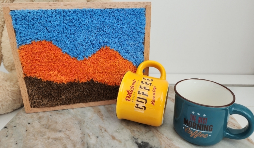 터프팅트레이(티코스터)